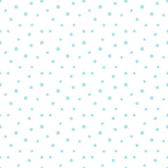 seamless polka dots pattern blue wallpaper © jane