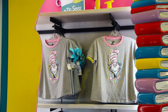 
Cat with Hat t-shirts for sale in gift and souvenir shops