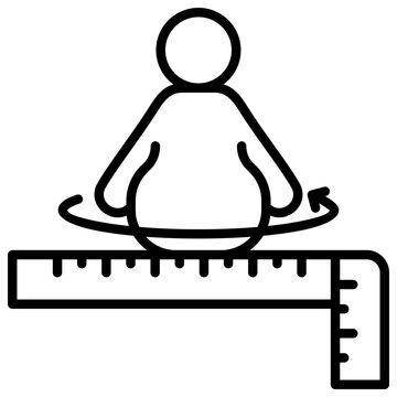 Waist Circumference Icon