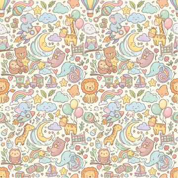 cute jungle animal nursey style for babies