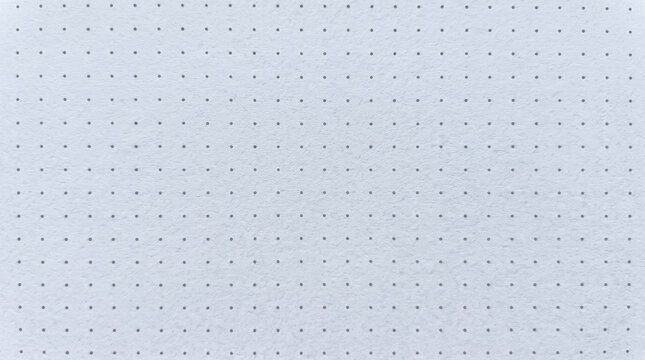 Blank dotted grid paper sheet for bullet journaling 