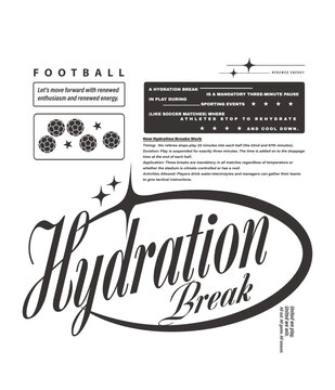 Typography Football slogan graphics. Design Eliments. T-shirt Print Design. vector Text  font. Boys Sweatshirt artwork. Sports Graphic. College Tee Shirt. Fashion Print Design.
