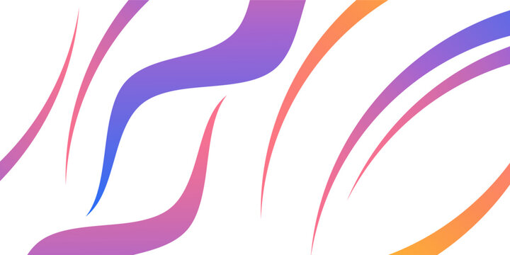 Dynamic Color Lines Splashes Pattern. Vector Background with Flowing Rainbow Lines. Curve and Wave Swirl Ribbons Bg.