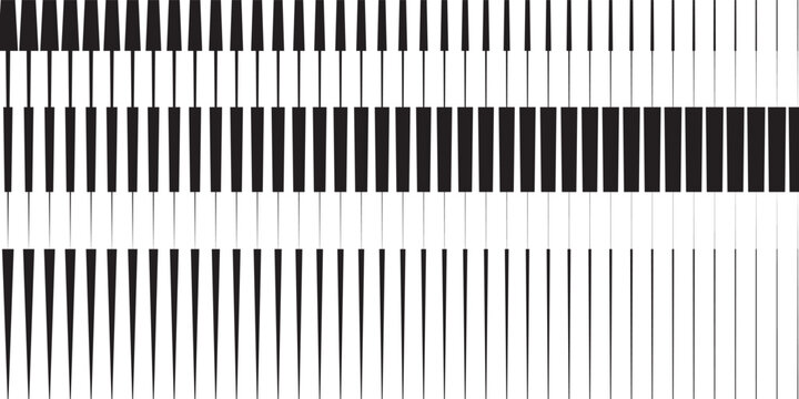 Abstract Black and White Gradient Pattern with Vertical Parallel Line Texture.