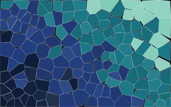 Creative Voronoi Pattern Background with Modern Geometric Tessellation Design