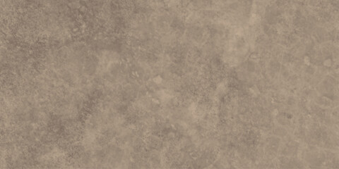 Fototapeta premium Overlay for your design with space to copy. Brown concrete stone of rough texture. Cement or concrete texture wall for background. Rustic rough marble texture, Matt granite ceramic tile. 