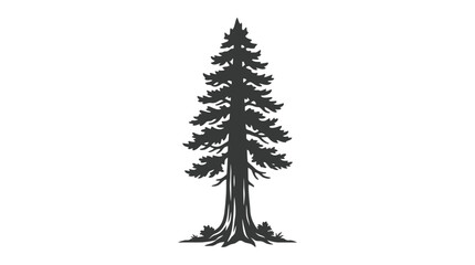 Detailed Illustration of a Large Tree. © Hanif