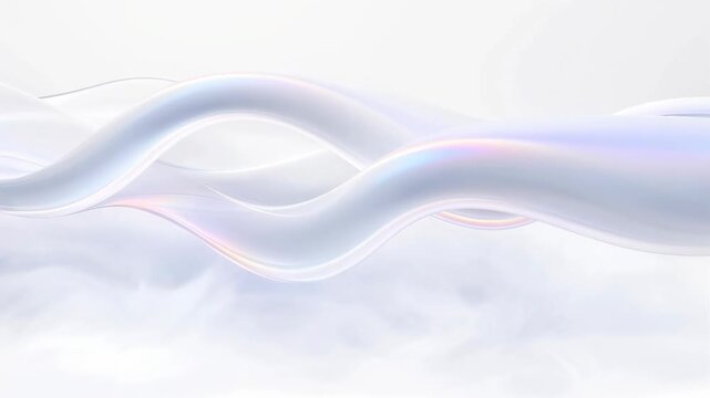 abstract white wave background