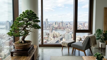 Fototapeta premium living room interior