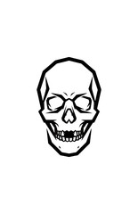 Obraz premium Skull graphic design