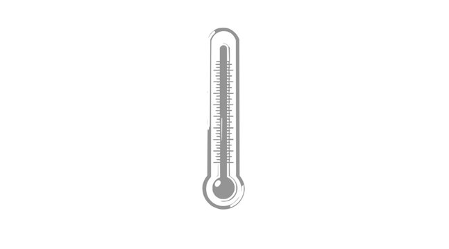 thermometer icon, temperature gauge