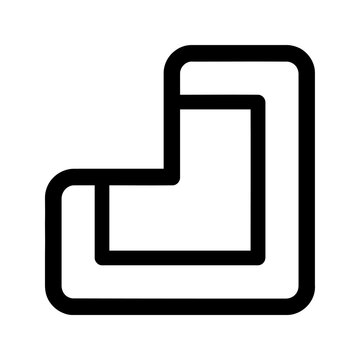 SATA Data Port Slot Icon for Hard Drive Storage