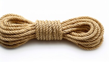 Fototapeta premium Rope Isolated On The White Background