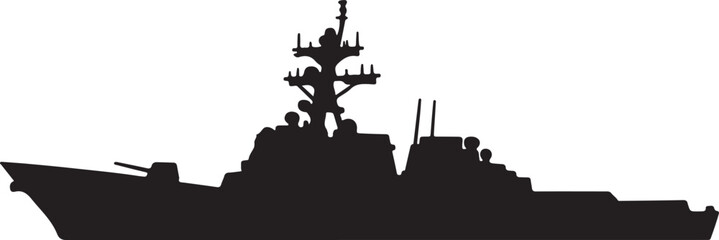 silhouette of a ship © MdShomrat