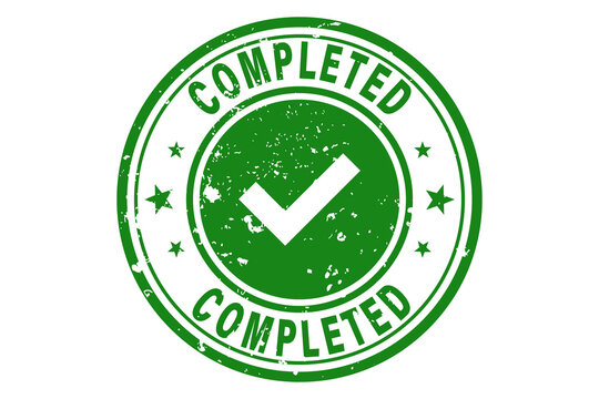 Stamp design for course complete, stamp PNG