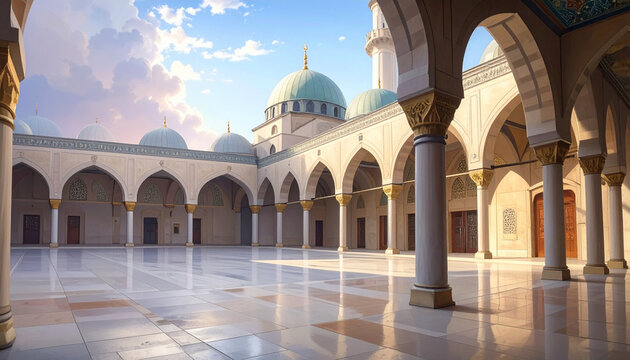 Islamic architecture building exterior