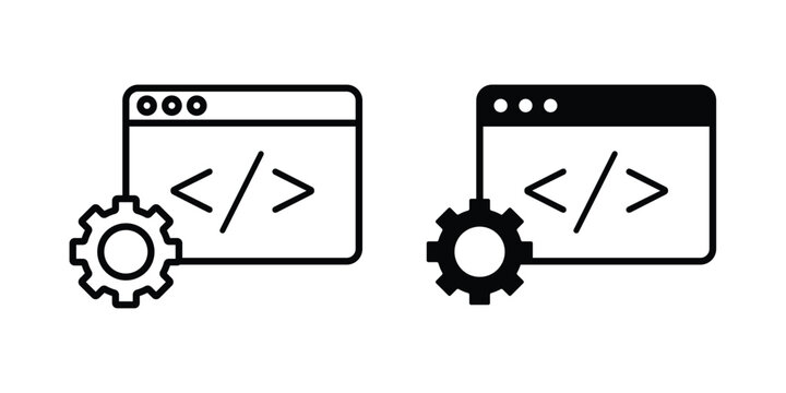 Web development icon