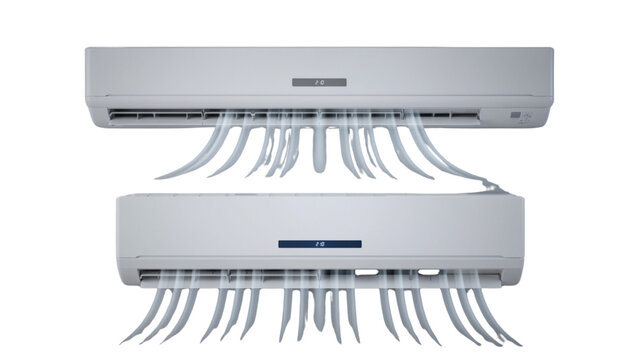 Two network switches connected with multiple ethernet cables in a server room