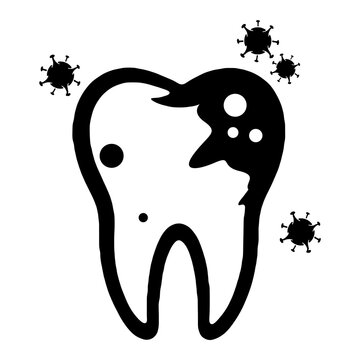 dirty teeth, damaged teeth, bad teeth