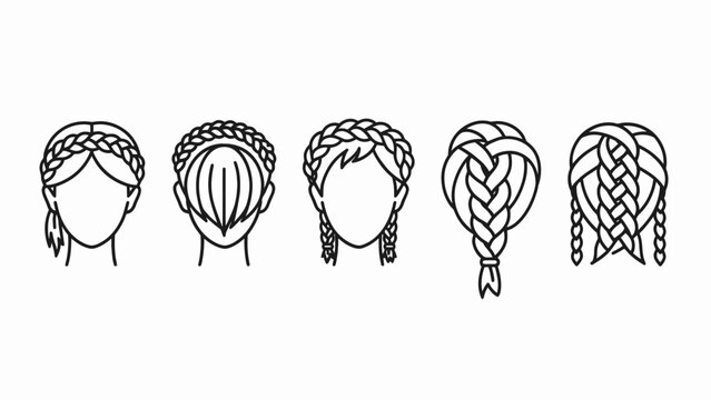 Braided Hairstyles Icons: Elegant and Diverse Hair Designs