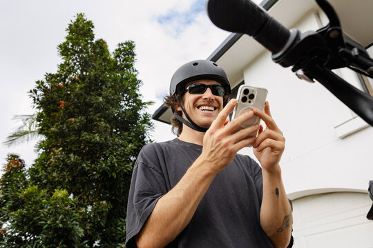 Connected before ebike ride