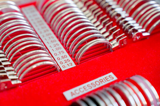 Set of Trial Ophthalmology Lenses