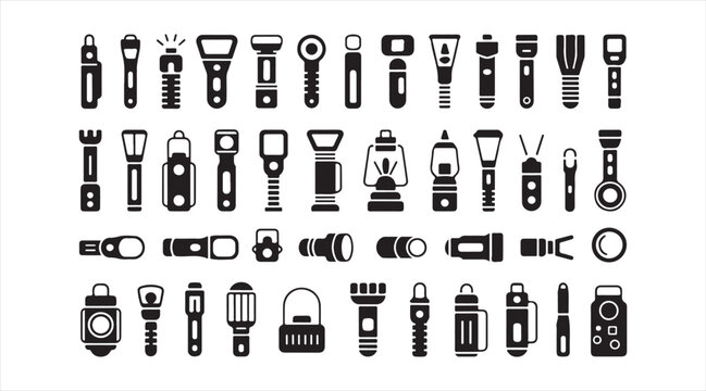 Wristband and watch bracelet pictogram set with replacement straps and buckle accessories