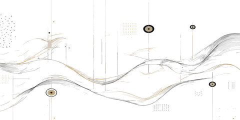 Technical topographic map layout with multiple navigation markers topography navigation coordinates elevation landscape cartography geography technical exploration abstract background © MD OSMAN