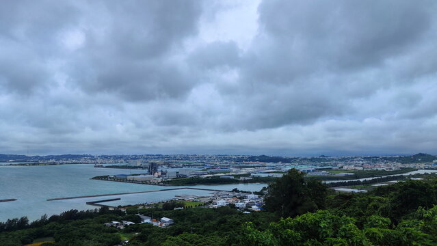 Top View to Uruma City