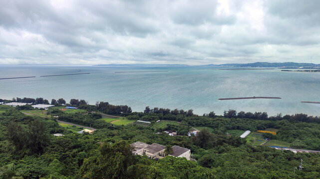 Top View to Uruma City