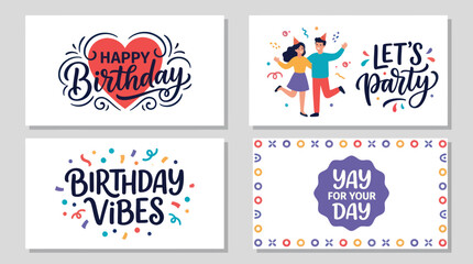 Birthday celebration greetings and graphics © angelina