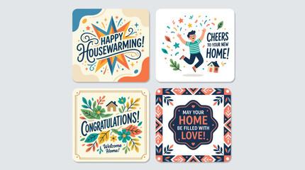 Celebration greetings for new home © Gulung