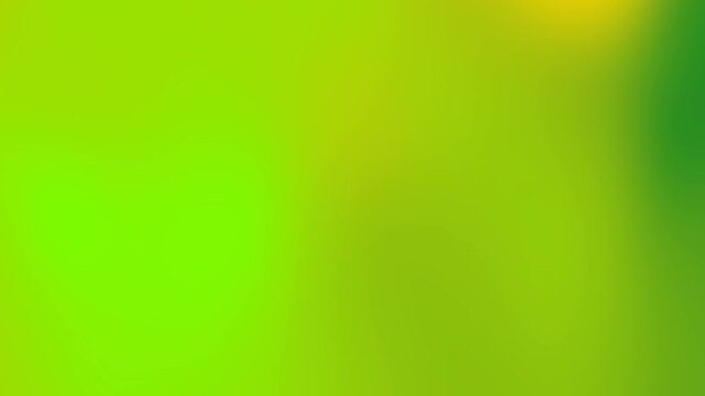 Vibrant citrus fluid motion background with green and yellow gradient