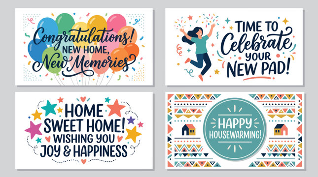 Celebration for new home and happy occasions