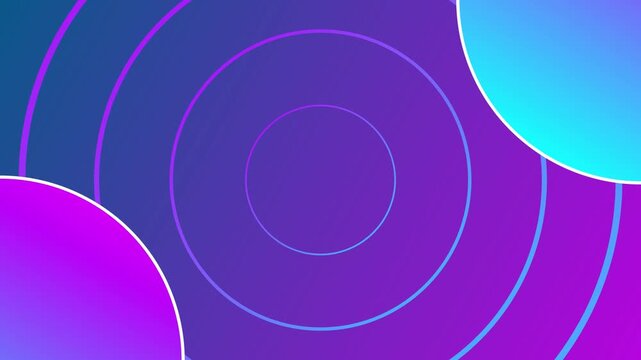 abstract vector background with circles