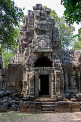 Fototapeta premium One of the entrance gates to the Ta Som temple in Cambodia