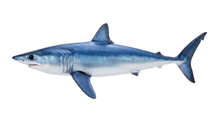 Obraz premium Shortfin Mako Shark Side Profile