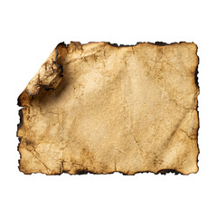 Fototapeta premium Vintage Blank Parchment, Distressed Paper, Historical Writing and Art Concept