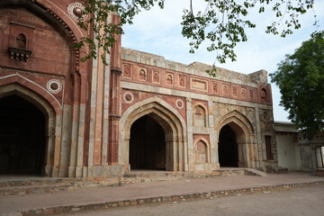 Obraz premium Jamali Kamali Mosque and Tomb, mehrauli Archaeological Historical Park, Near Qutuab Minar, New Delhi India, © Saji Maramon 