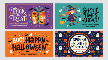 Halloween greeting cards collection © Cracker
