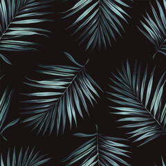 Tropical pattern. Paradise plants and flowers. Hawaiian pattern. Exotic, tropics © Alaska_artworks