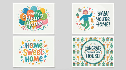 New home celebration greetings © Ditanjay