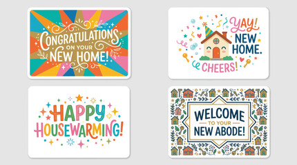 New home celebration greetings © Ditanjay