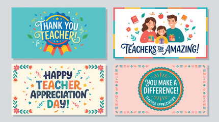 Teacher appreciation greetings and messages © MBG