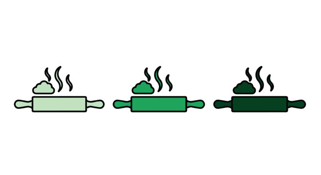 Three smoking electronic cigarettes in different colors with vapor rising, representing vaping or nicotine consumption