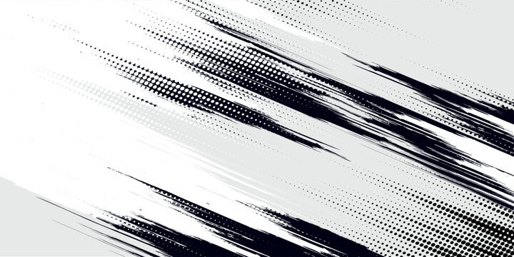 Abstract halftone wave dots background. Futuristic twisted grunge pattern, dots, circles. Vector modern optical pop art texture for posters, business cards and etc