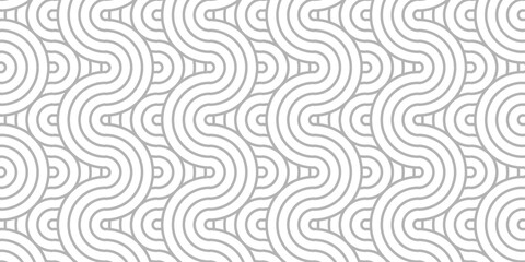 Plakat Abstract minimal paper overlapping white and gray repeating. overlap fabric floral ornament fashion. vector diamond pattern creative textile design. seamless clothing decoration geometric background