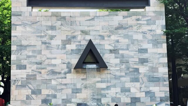 Milan's Modern Rossi Fountain: Sandro Pertini Monument