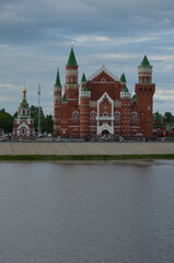 Naklejka premium Yoshkar Ola. View of the Republican Puppet Theatre