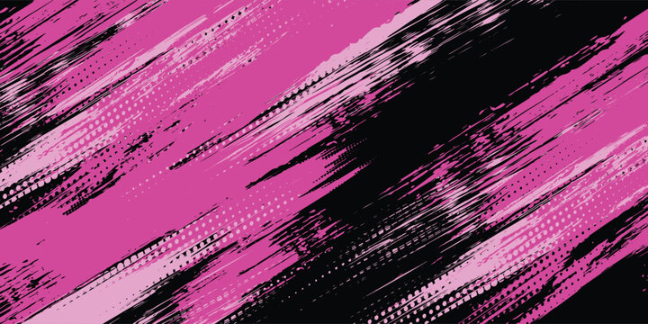 Abstract diagonal slashes in pink background vector for sports ,gaming, racing themes